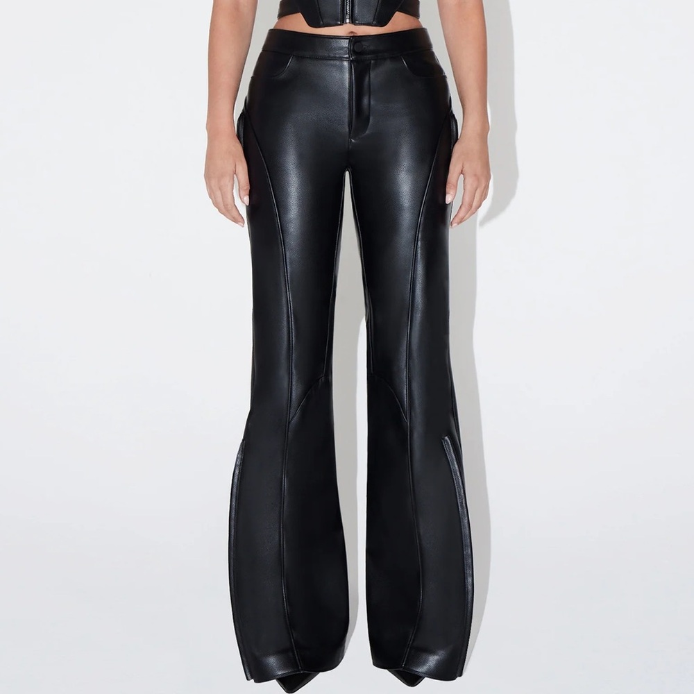 KHY Faux Leather Pant, Original Drop, Size L